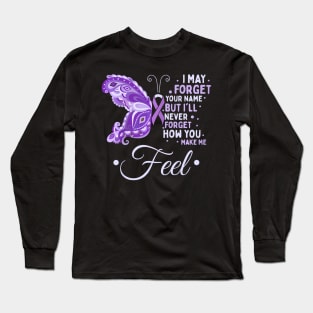 Dementia Alzheimers Awareness Alzheimers Long Sleeve T-Shirt